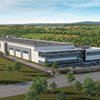 rendering of a data center