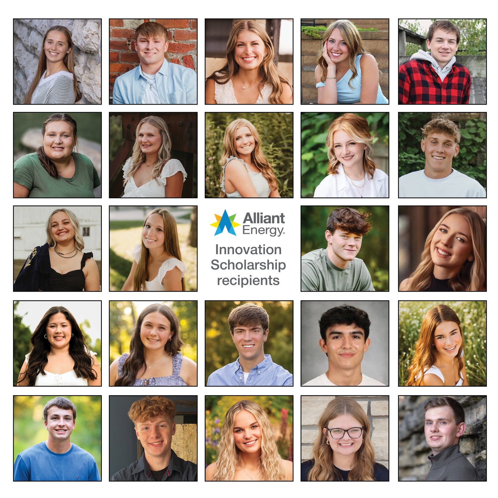 collage of student