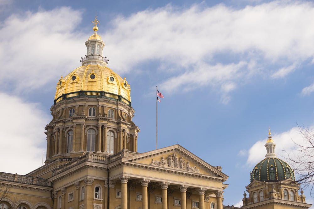 Iowa capitol building
