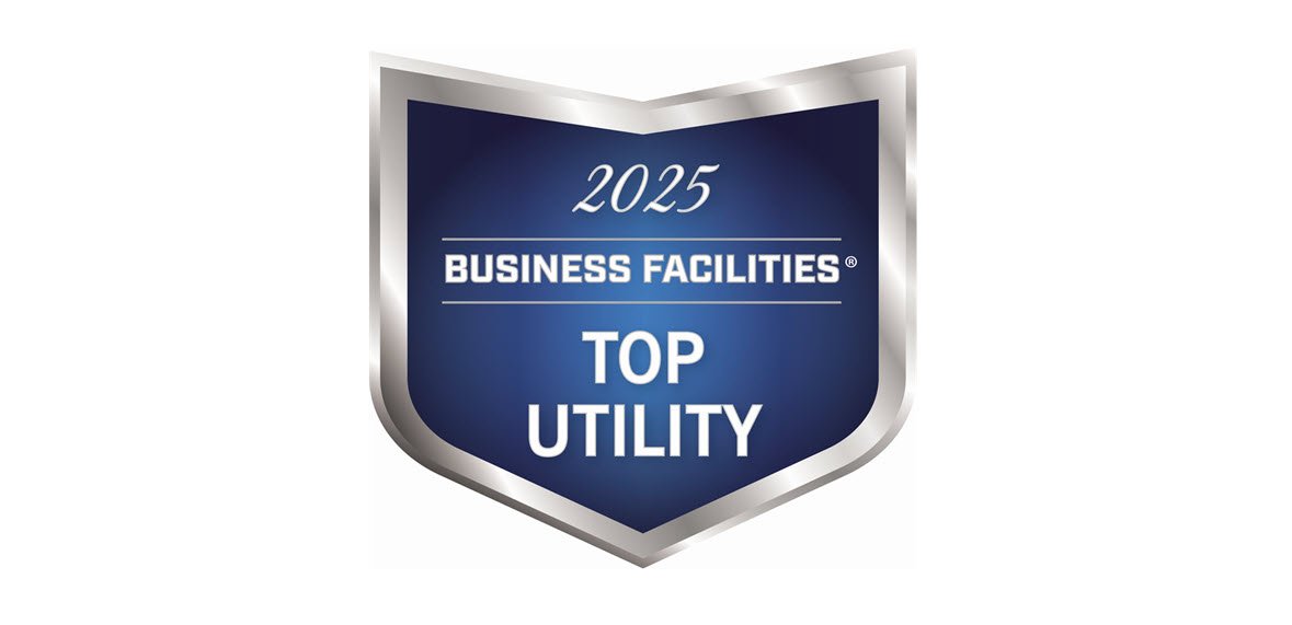Business Facilities Top Utility Award 2025