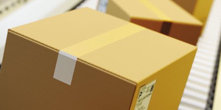cardboard boxes